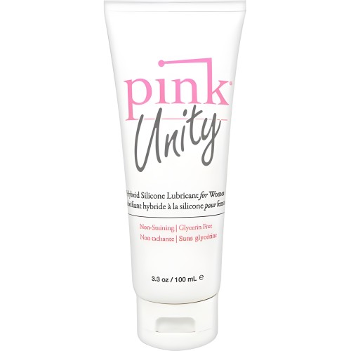 Pink Unity Hybrid Silicone Lubricant - Non-Staining