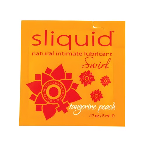 Sliquid Naturals Swirl Lubricant - Peach