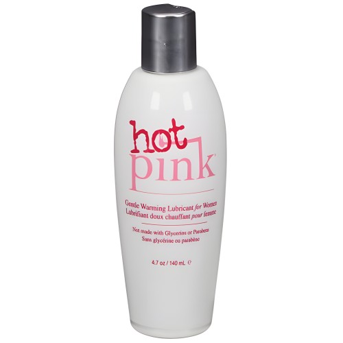 Hot Pink Gentle Warming Lubricant for Women 4.7oz