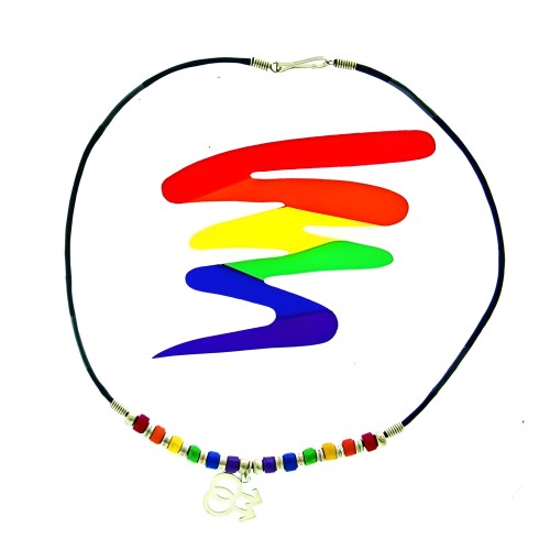 Gaysentials Necklace and Sticker Combo