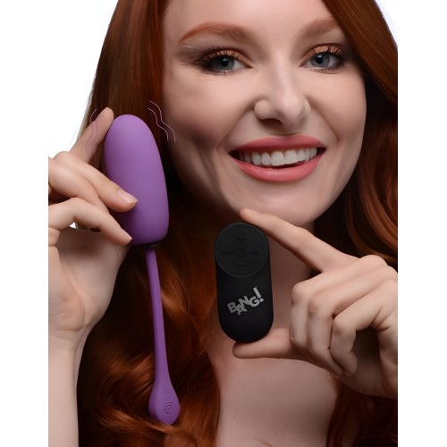 Bang Remote Control Silicone Plush Egg
