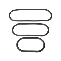 Xplay 3 Pk Silicone Slim Wrap Ring (9 12 15)