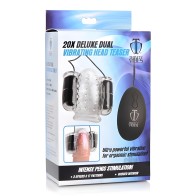 Teaser de Cabeza Doble Vibrante Deluxe 20x