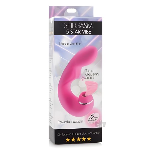 Vibrador de silicona G-spot Shegasm 5 Star