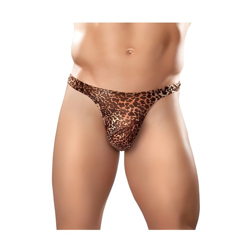 Male Power Wonder Thong - Animal Print