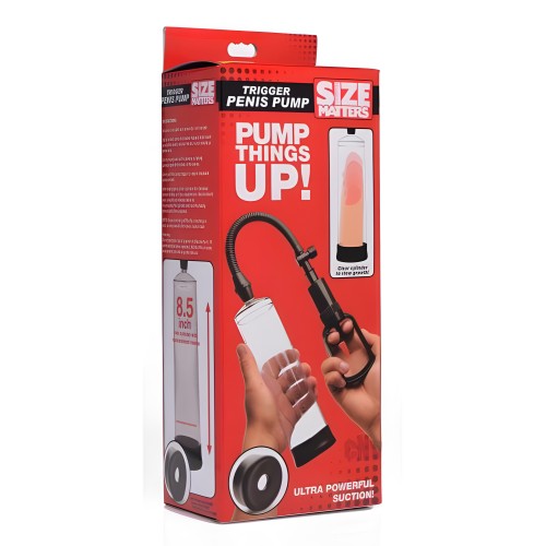 Trigger Penis Pump - Size Matters