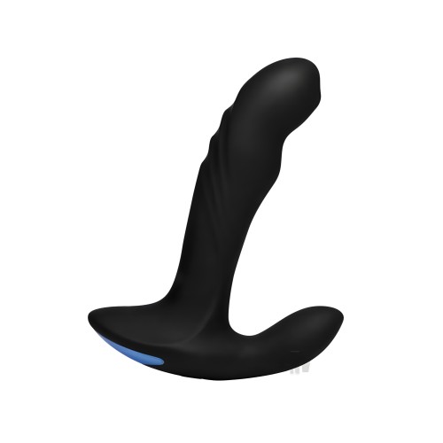 17X P-Trigasm 3 in 1 Silicone Prostate Stimulator Black