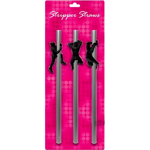 Stripper Straws Male 3 Pack | Fun Party Accessory