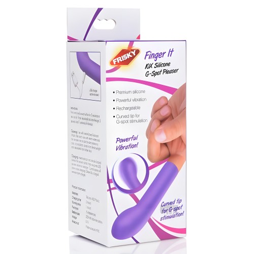 Finger It 10x G-Spot Placer De Silicona
