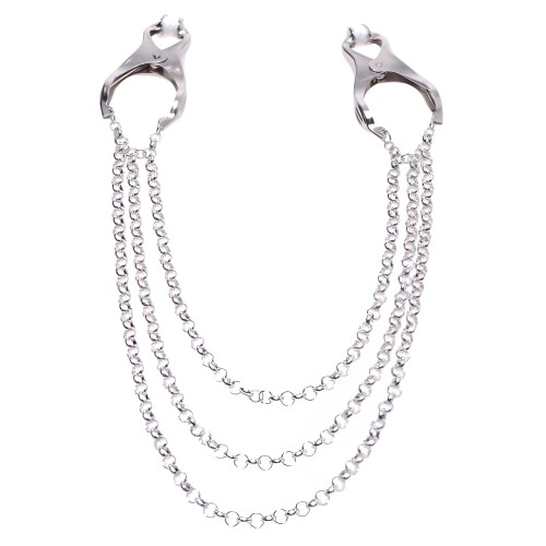 Pinzas para Pezones Triple Cadena Affix