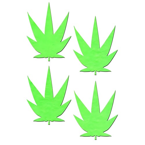 Pastease Petites Hoja que Brilla en la Oscuridad O/S 2 Pack