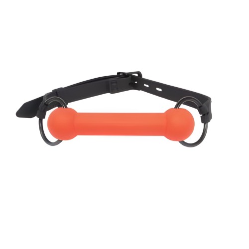 Deviant STFU Bit Gag Black Orange O/S