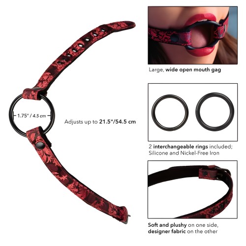 Scandal Wide Open Mouth Gag - Adjustable Bondage