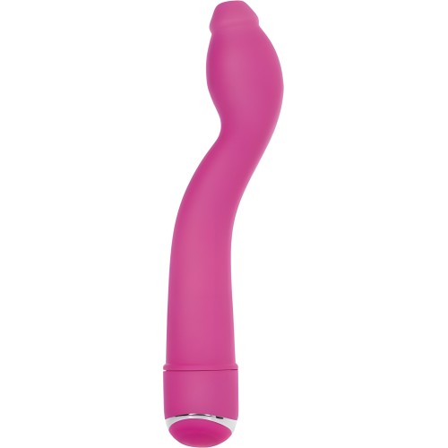 Vibrador Clásico Chic Wild G de 7 Funciones A Prueba de Agua Rosa 6.25 Pulgadas