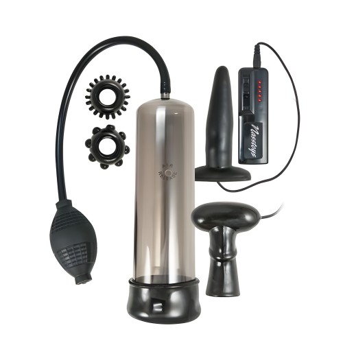 Kit de Poder Masculino Nasstoys Commander - Negro