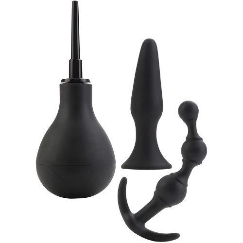 Advanced Anal Explorer Kit - Silicone Black