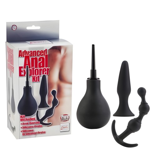 Advanced Anal Explorer Kit - Silicone Black