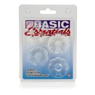 Anillos Para Pene - Basic Essentials Pack de 4