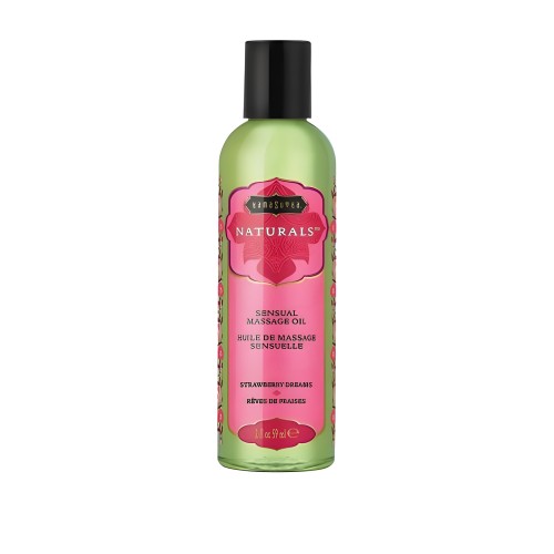 Aceite de Masaje Naturals Fresa 2oz