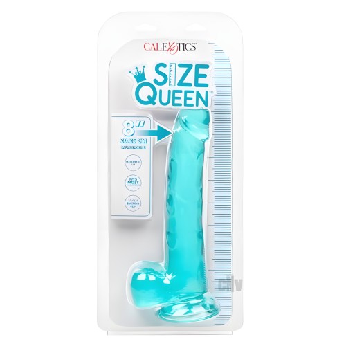 Size Queen 8in Blue