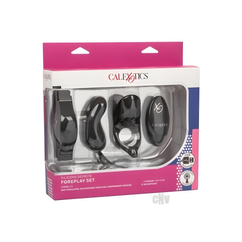 Silicone Remote Foreplay Set - Versatile Pleasure