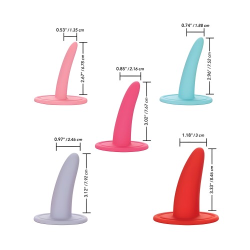 She-ology 5 Piece Wearable Vaginal Dilator Set