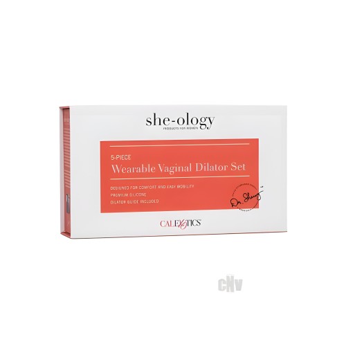 She-ology 5 Piece Wearable Vaginal Dilator Set