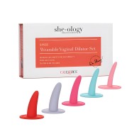 She-ology 5 Piece Wearable Vaginal Dilator Set