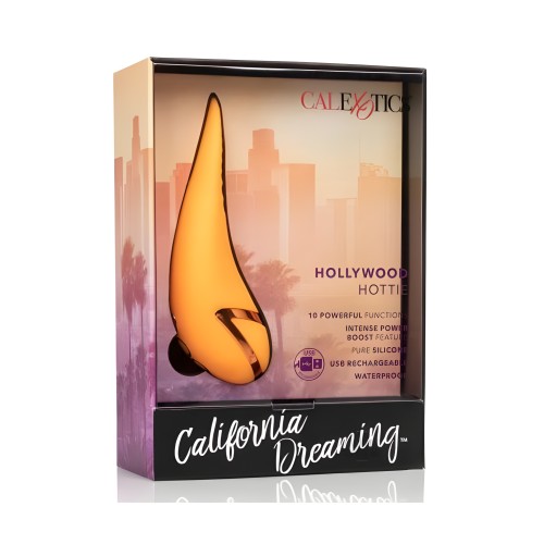 Vibrador California Dreaming Hollywood Hottie Naranja