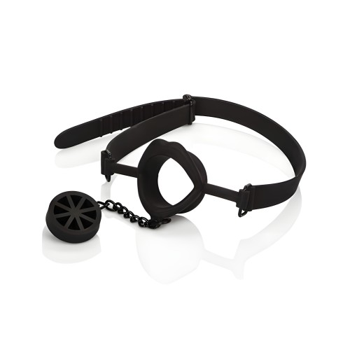 Scandal Silicone Gag Black