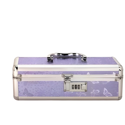 Lockable Vibrator Case Small Purple