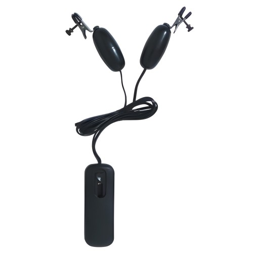 Black Vibrating Clamp - Thrilling Sensation