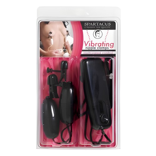 Black Vibrating Clamp - Thrilling Sensation