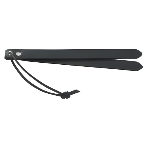 Two Strap Slapper 10 Inch Black
