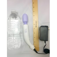 My Mini Miracle Massager Electric 2 Speed 120 Volt 8" - White/Purple