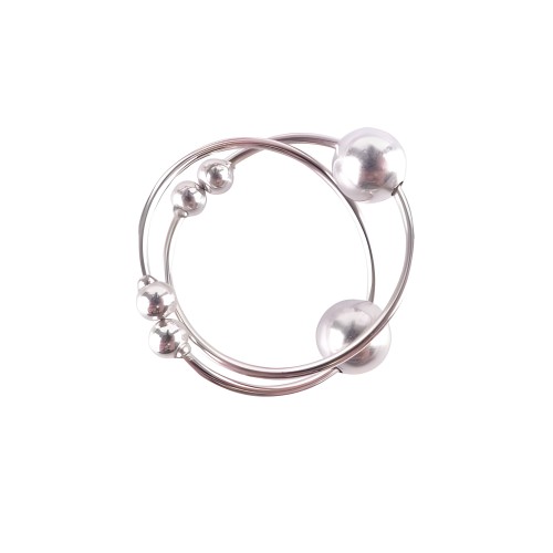 Anillos de Pezón Plateados de la Serie Fetish Fantasy