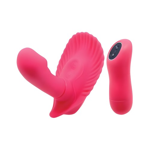 Vibrador G-Spot Clamshell Rosa - Pretty Love