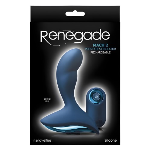Renegade Mach 2 Blue Prostate Massager