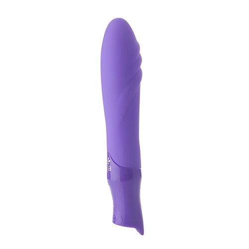 Margo Maia Vibrador de Bala Texturizada de Silicona Púrpura