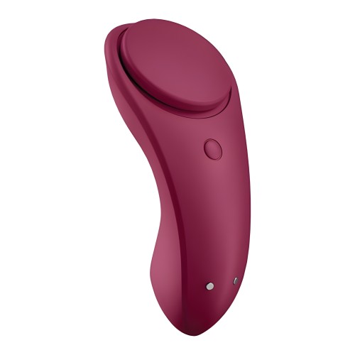 Vibrador de Panty Satisfyer Sexy Secret - Vino Tinto
