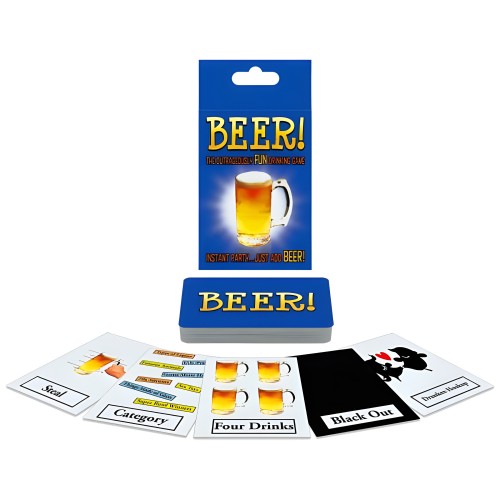 Juego de Cartas de Cerveza