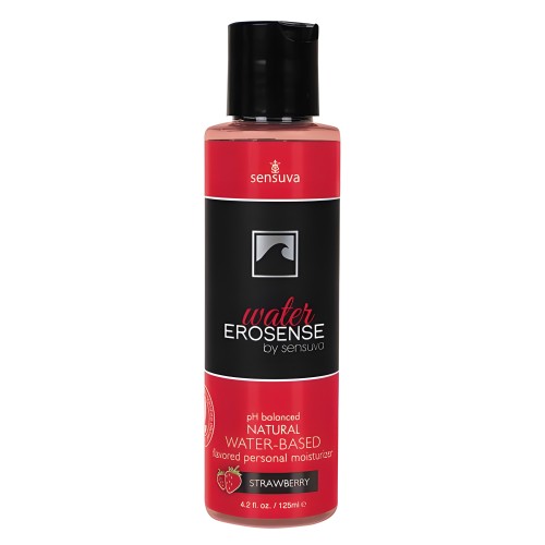 Erosense Lubricante a Base de Agua Sabor Fresa 4.2 Oz