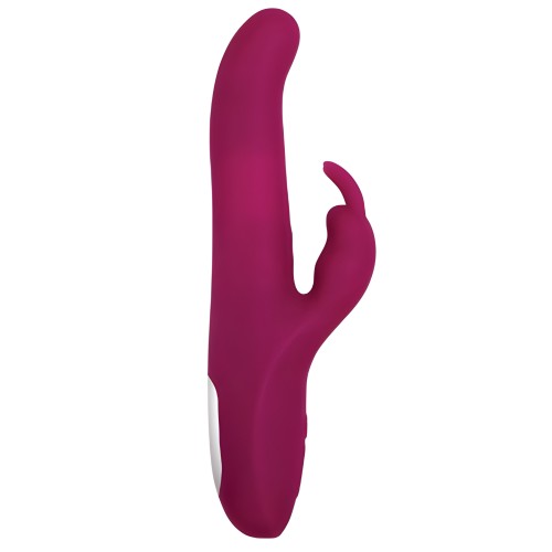 Conejito Vibrador A&e Eve's Twirling Rechargeable Silicone Burdeos