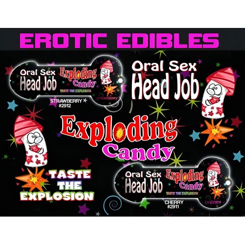 Head Job Oral Sex Candy - Strawberry