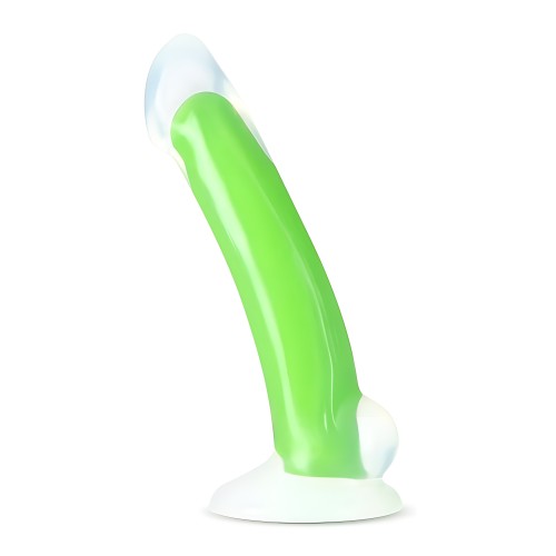 Neo Elite Glow-in-the-dark Dildo - 7in