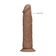 Real Rock Realistic Dildo - 7" - Mocha