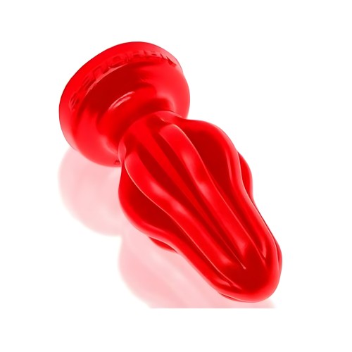 Oxballs Airhole-3 Plug Anal con Aletas de Silicona Grande Roja