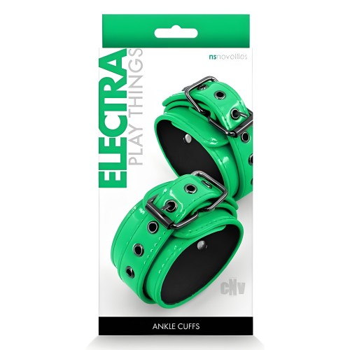 NS Novelties Electra Ankle Cuffs Green