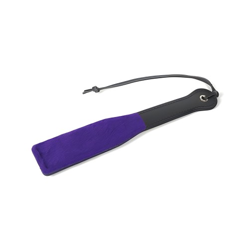 12 In. Paddle with Purple Faux Fur Lining | Versatile Pleasure