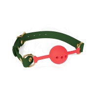 Spartacus Red Silicone Ball Gag 46mm